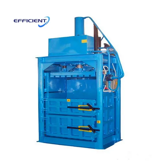 Industrial Vertical Hydraulic Scrap Cardboard Waste Paper Textile Plastic Baler Baling Press Machine